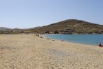 Ftelia Beach - Mykonos Beach with background music entertainment