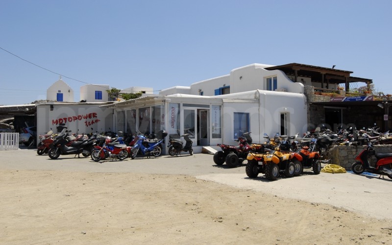 Motopower Team Road Assistance, Travelling in Mykonos