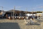 Aperanto Galazio - Mykonos Cafe with relaxing ambiance
