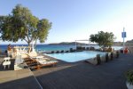 Salty - Mykonos Beach Club with loud ambiance